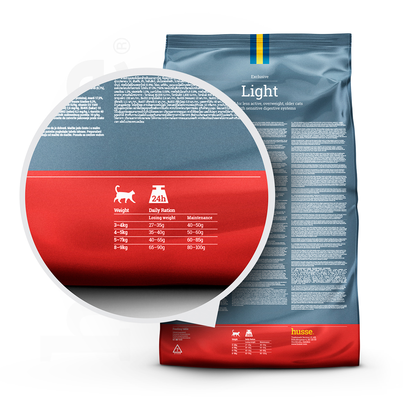 Exclusive Light, 2 kg | Torrfoder framtaget för att bibehålla en hälsosam vikt