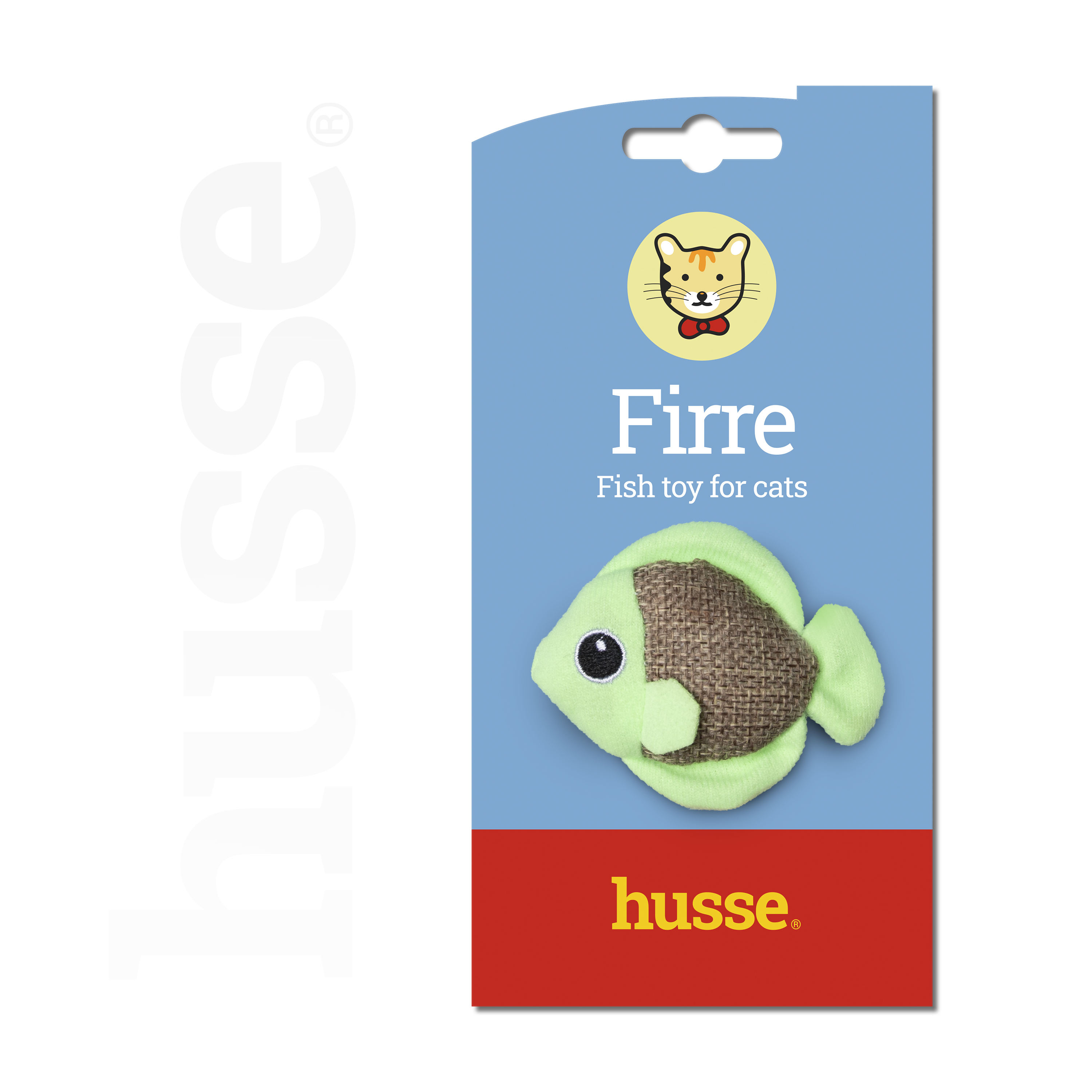 Firre, 1 pc |  Kattleksak i form av en fisk