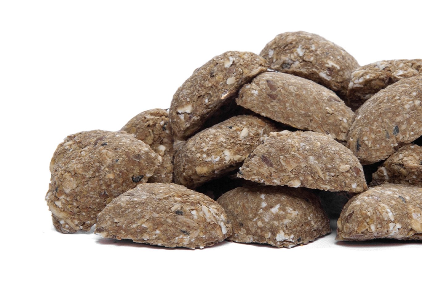 Gottis, 1 kg | Krispigt rostat naturligt belöningsgodis med smak av äpple, innehåller linfröolja