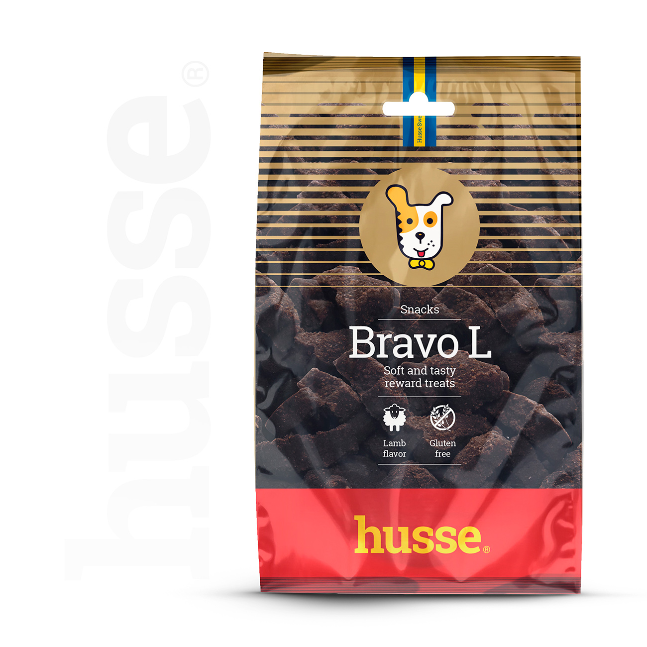 Bravo L, 150 g | Glutenfritt snacks med lamm