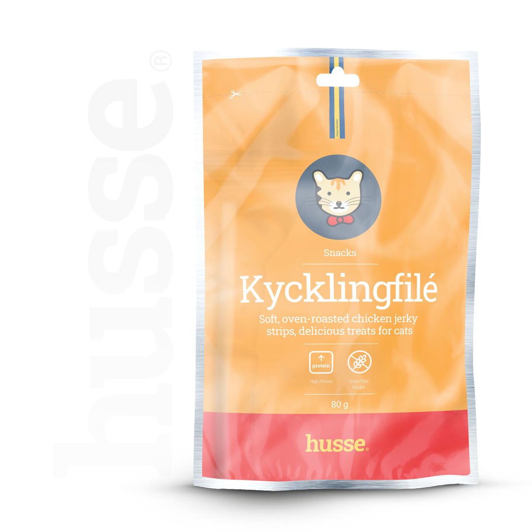 Kycklingfilé, 80 g | Ett gott ugnsrostat kattgodis med mycket protein och låg fetthalt