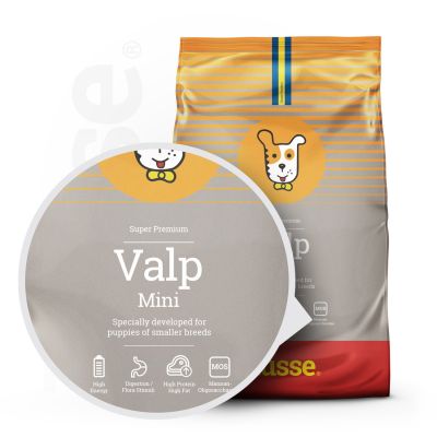 Valp Mini, 2 kg | Torrfoder för valpar som främjar tillväxten hos mindre raser