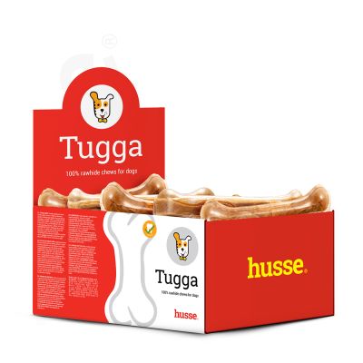 Tugga, pressat ben L  1 st | Råhudsben för hundar