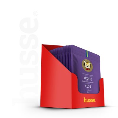 Aptit Tonfisk, box | 12 påsar med smakrika aptitretare för katt