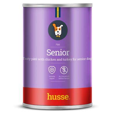 Senior pâté, 400 g | Balanserad måltid med tillsatt echinacea