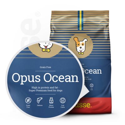 Opus Ocean, 2 kg | Spannmålsfritt torrfoder med en enda animalisk proteinkälla