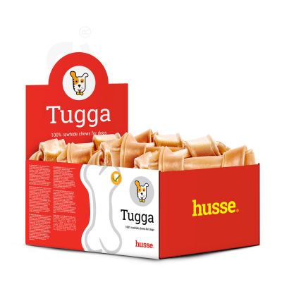 Tugga, knut S, 1 st | Råhudsben för hundar