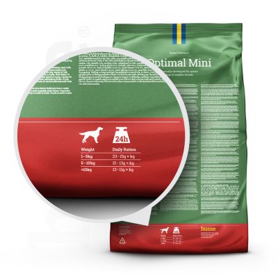 Optimal Mini, 2 kg | Glutenfritt torrfoder framtaget för att möta ett högt energibehov