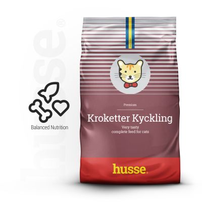 Kroketter Kyckling, 2 kg | Ett komplett näringsrikt foder