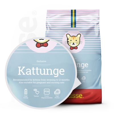 Exclusive Kattunge, 2 kg | Komplett foder speciellt framtagen för växande kattungar.