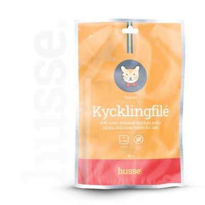 Kycklingfilé, 80 g | Ett gott ugnsrostat kattgodis med mycket protein och låg fetthalt