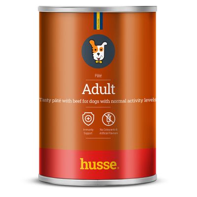 Adult paté, 400 g | Balanserat foder med torkad ginseng och ananas