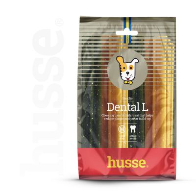 Dental L, 4 st | Glutenfritt tandben för hund